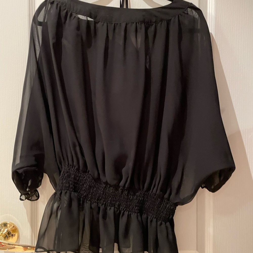 Stunning black ladies blouses